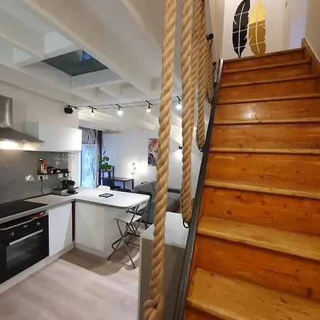 Appartement Le Duplex, Centre, Calme, Terrasse Saint-Genis-Laval