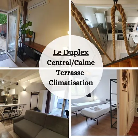 Le Duplex, Centre, Calme, Terrasse